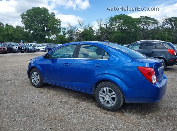 1G1JC5SH1G4176014 2016 CHEVROLET SONIC Синий Задняя левая четверть