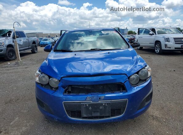 1G1JC5SH1G4176014 2016 CHEVROLET SONIC Синий Вид спереди