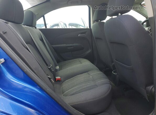 1G1JC5SH1G4176014 2016 CHEVROLET SONIC Синий Вид задних сидений