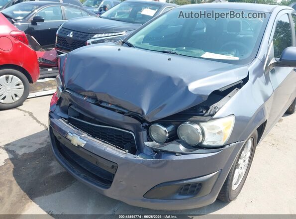 1G1JC5SH7G4115511 2016 CHEVROLET SONIC Blue Front view