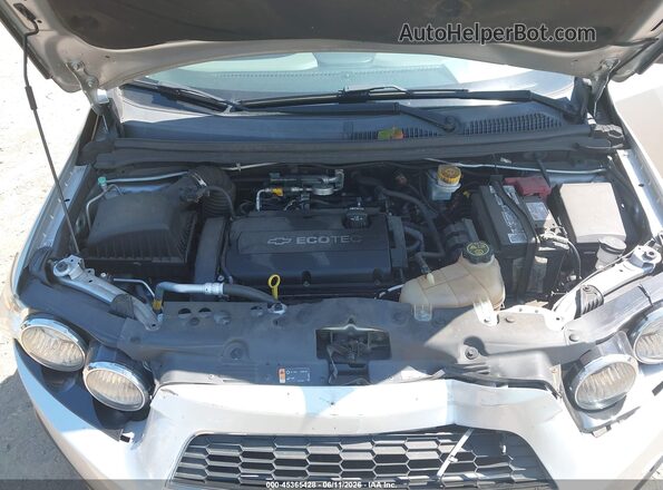 1G1JC5SH7G4131952 2016 CHEVROLET SONIC Silver Vista trasera