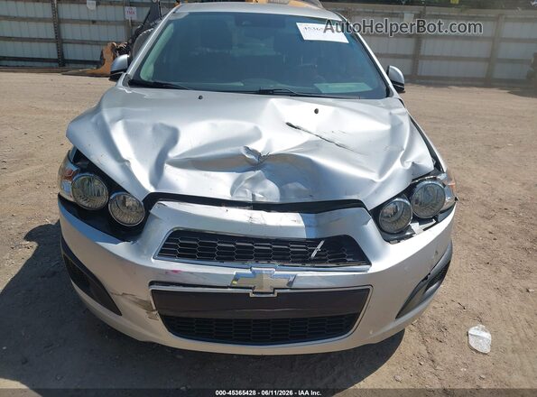 1G1JC5SH7G4131952 2016 CHEVROLET SONIC Silver Vista frontal