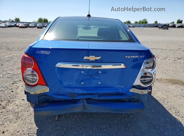 1G1JC5SH8G4127991 2016 CHEVROLET SONIC Blue 