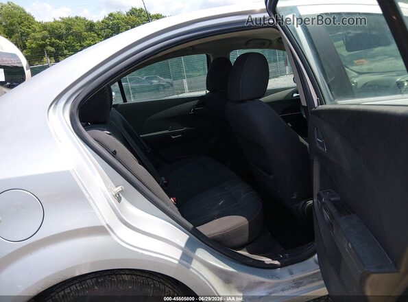 1G1JC5SH8G4183333 2016 CHEVROLET SONIC Silver Vista de la etiqueta del VIN