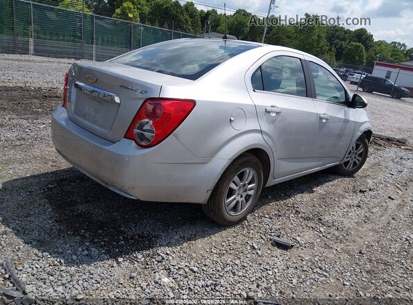 1G1JC5SH8G4183333 2016 CHEVROLET SONIC Silver Trasero derecho