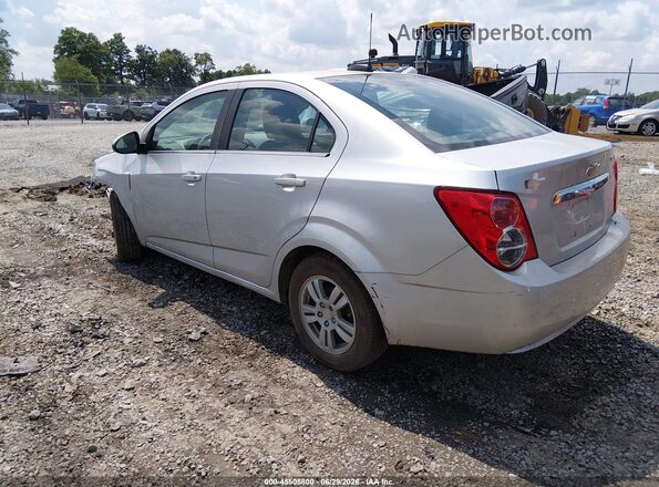 1G1JC5SH8G4183333 2016 CHEVROLET SONIC Silver Trasero izquierdo