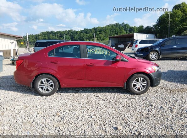 1G1JC5SHXG4166694 2016 CHEVROLET SONIC Red 360 interior view