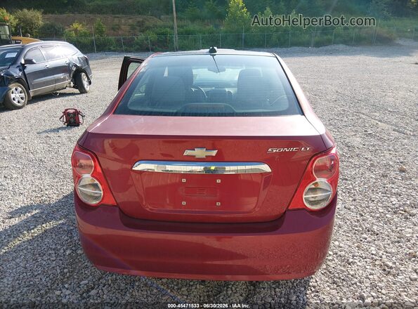 1G1JC5SHXG4166694 2016 CHEVROLET SONIC Red 