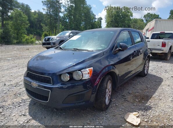 1G1JC6SB0G4101533 2016 CHEVROLET SONIC Dark Blue Vista tres cuartos delantera izquierda