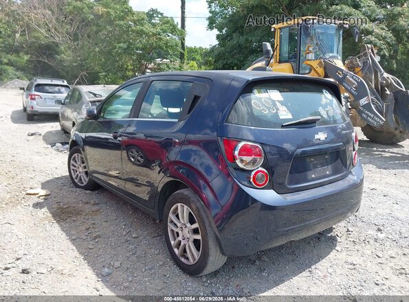 1G1JC6SB0G4101533 2016 CHEVROLET SONIC Dark Blue Trasero izquierdo