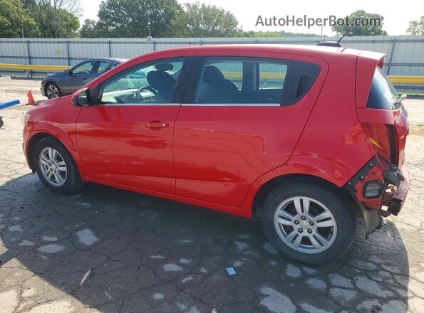1G1JC6SH2G4148356 2016 CHEVROLET SONIC Red უკანა მარცხენა