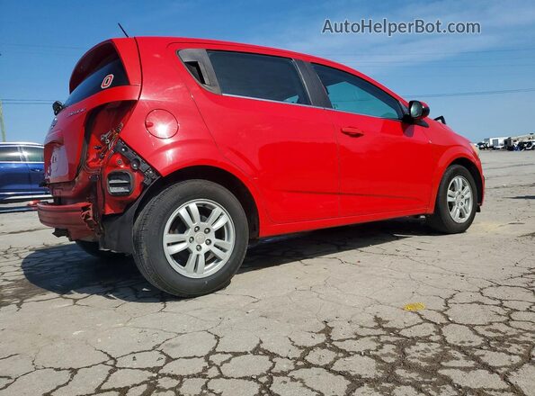 1G1JC6SH2G4148356 2016 CHEVROLET SONIC Red უკანა მარჯვენა