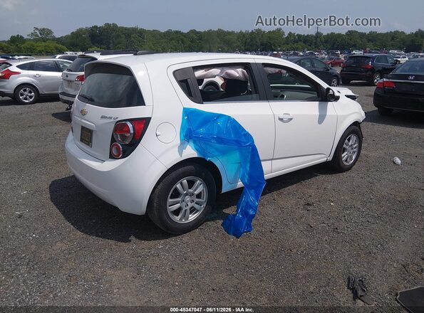 1G1JC6SH2G4160233 2016 CHEVROLET SONIC White Tył prawy