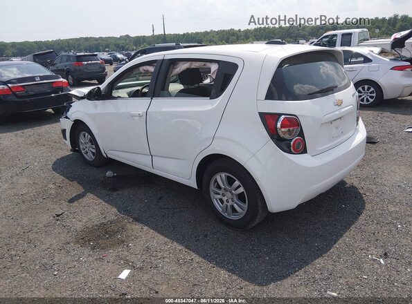 1G1JC6SH2G4160233 2016 CHEVROLET SONIC White Tył lewy