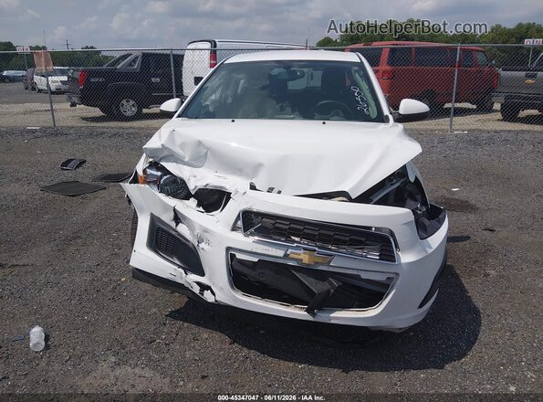 1G1JC6SH2G4160233 2016 CHEVROLET SONIC White Widok zestawu wskaźników