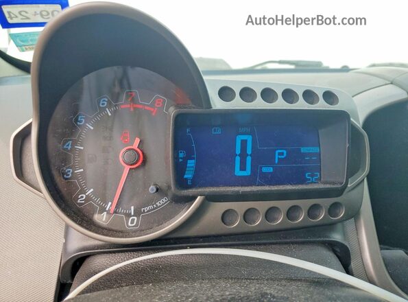 1G1JC6SH4G4151324 2016 CHEVROLET SONIC White Սարքավորումների վահանակի տեսք
