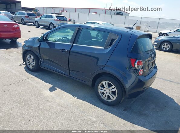 1G1JC6SH6G4151535 2016 CHEVROLET SONIC Blue Trasero izquierdo