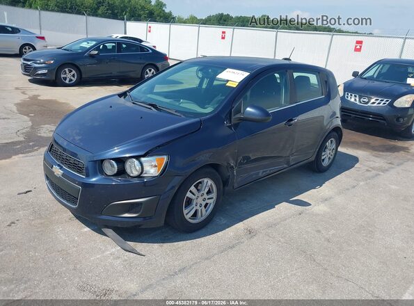 1G1JC6SH6G4151535 2016 CHEVROLET SONIC Blue Vista tres cuartos delantera izquierda
