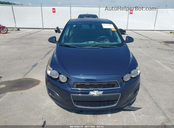 1G1JC6SH6G4151535 2016 CHEVROLET SONIC Blue Vista del cuadro de instrumentos