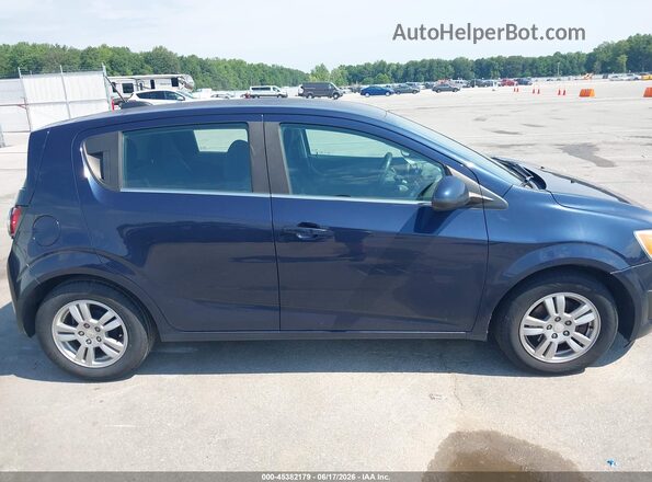 1G1JC6SH6G4151535 2016 CHEVROLET SONIC Blue Vista interior trasera