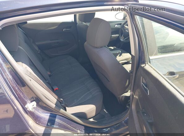 1G1JC6SH6G4151535 2016 CHEVROLET SONIC Blue Vista de la etiqueta del VIN