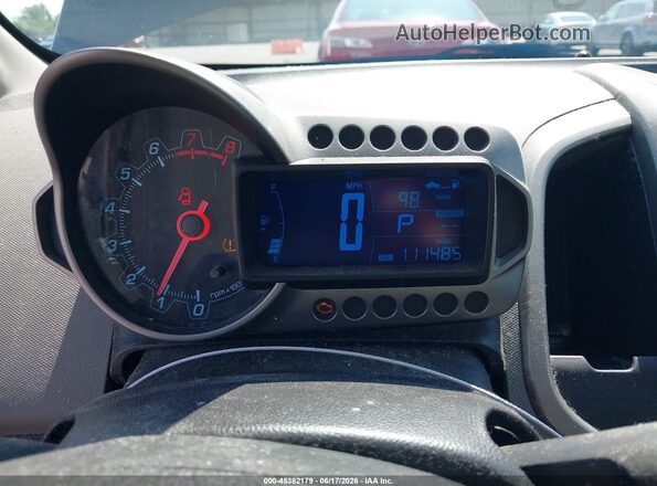 1G1JC6SH6G4151535 2016 CHEVROLET SONIC Blue Vista de los asientos traseros