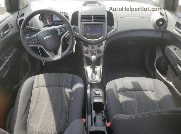 1G1JC6SH8G4126538 2016 CHEVROLET SONIC Blue Widok deski rozdzielczej