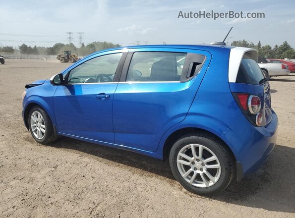 1G1JC6SH8G4126538 2016 CHEVROLET SONIC Blue Tył lewy