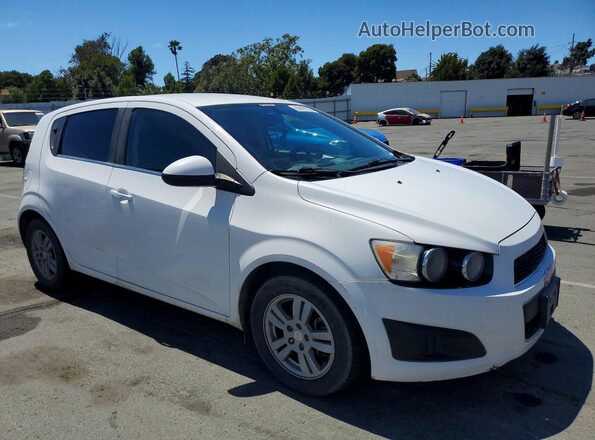 1G1JC6SH9G4155658 2016 CHEVROLET SONIC White წინა მარჯვენა