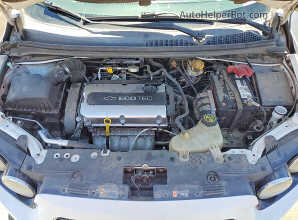 1G1JC6SH9G4155658 2016 CHEVROLET SONIC White უკანა სალონის ხედი
