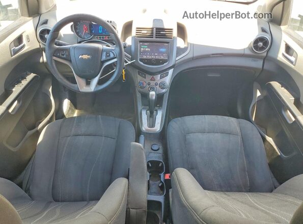 1G1JC6SH9G4155658 2016 CHEVROLET SONIC White წინა პანელის ხედი