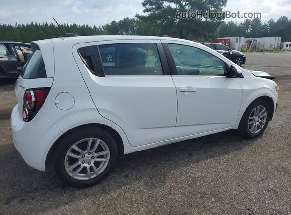 1G1JC6SHXG4162456 2016 CHEVROLET SONIC White Trasero derecho
