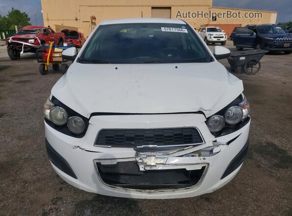 1G1JC6SHXG4162456 2016 CHEVROLET SONIC White Vista frontal