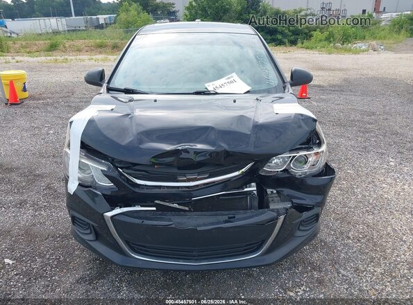 1G1JD5SB3L4100720 2020 CHEVROLET SONIC Черный Вид спереди