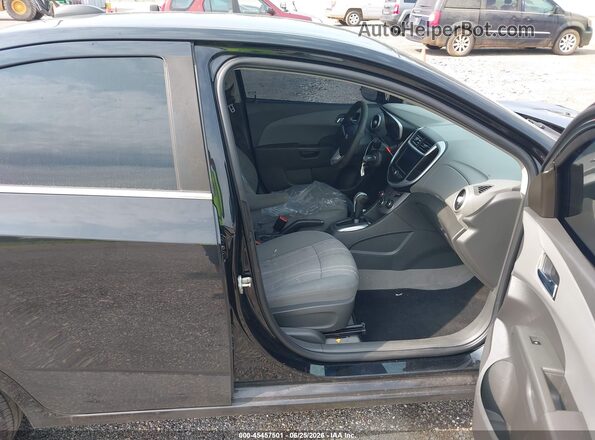 1G1JD5SB3L4100720 2020 CHEVROLET SONIC Черный Вид салона спереди