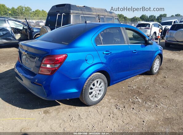 1G1JD5SB5K4149027 2019 CHEVROLET SONIC Blue Հետևի աջ