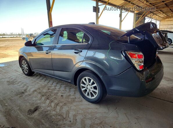 1G1JD5SB5K4150341 2019 CHEVROLET SONIC Charcoal Rear left