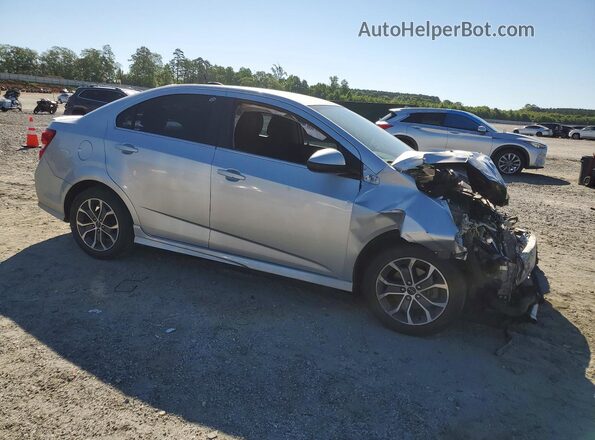 1G1JD5SB6K4145570 2019 CHEVROLET SONIC Silver Przód prawy