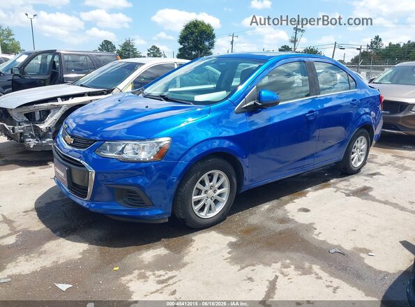 1G1JD5SB9L4100740 2020 CHEVROLET SONIC Синий Передняя левая четверть