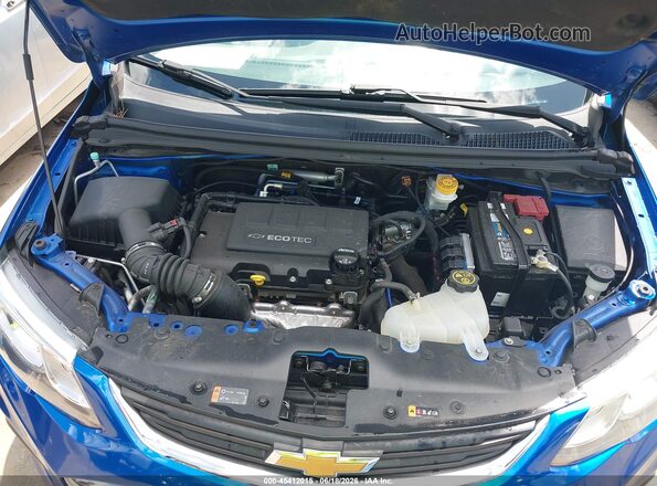 1G1JD5SB9L4100740 2020 CHEVROLET SONIC Синий Вид сзади