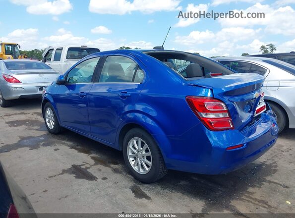 1G1JD5SB9L4100740 2020 CHEVROLET SONIC Синий Задняя левая четверть