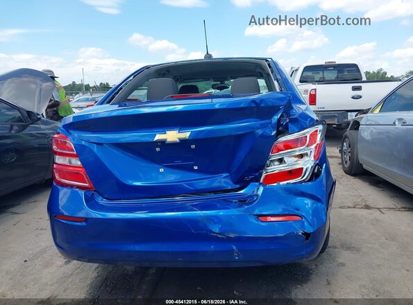 1G1JD5SB9L4100740 2020 CHEVROLET SONIC Синий Вид спереди