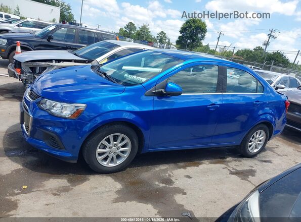1G1JD5SB9L4100740 2020 CHEVROLET SONIC Синий Панорамный вид салона 360°