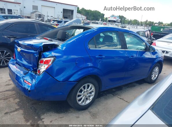 1G1JD5SB9L4100740 2020 CHEVROLET SONIC Синий Вид задней части салона