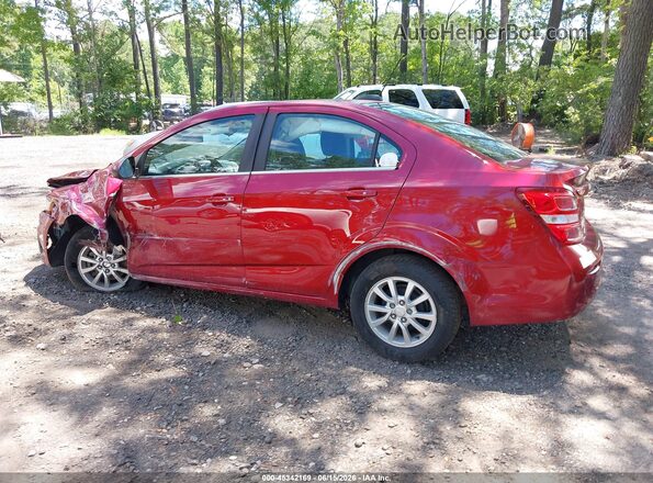 1G1JD5SH1J4127559 2018 CHEVROLET SONIC Red Հետևի ձախ