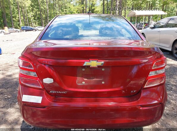 1G1JD5SH1J4127559 2018 CHEVROLET SONIC Red 