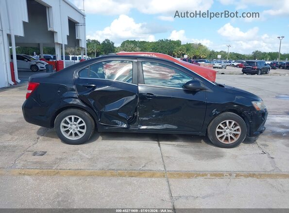 1G1JD5SH2H4107797 2017 CHEVROLET SONIC Black Սալոնի հետևի տեսք