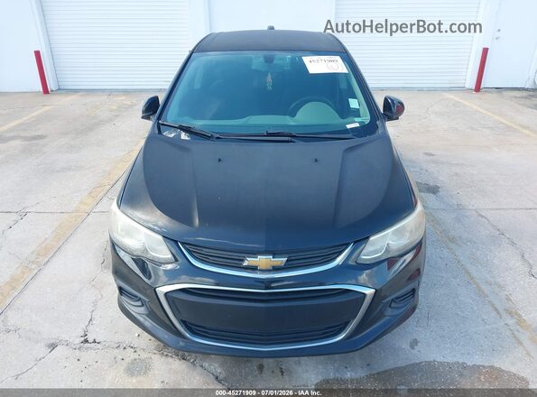 1G1JD5SH2H4107797 2017 CHEVROLET SONIC Black Սարքավորումների վահանակի տեսք
