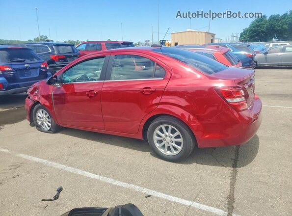 1G1JD5SH2H4143022 2017 CHEVROLET SONIC Red Հետևի ձախ