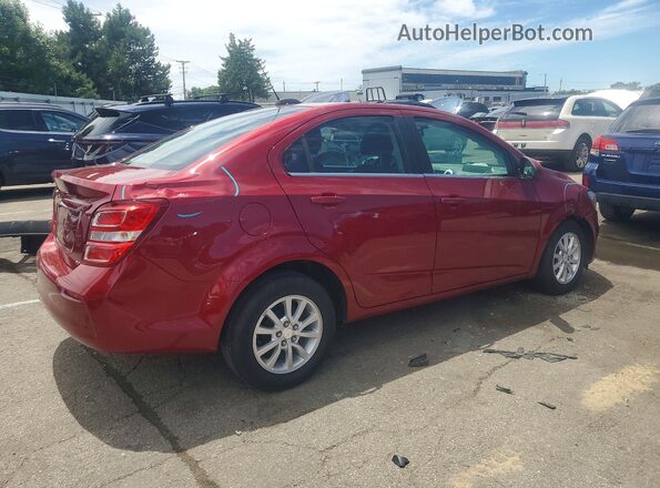 1G1JD5SH2H4143022 2017 CHEVROLET SONIC Red Հետևի աջ